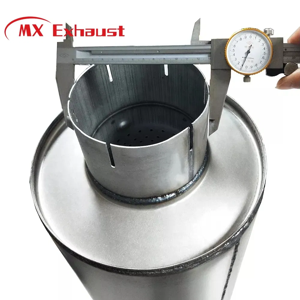 Aftermarket High Performance Excellent Quality Aluminized Material Exhaust Muffler for Diesel Truck Exhaust System