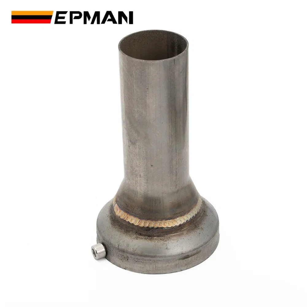 Epman Universal Exhaust Muffler Silencer Round Tip for 3" / 3.5" /4" / 4.5" Round Tip Muffler Ep-Xs