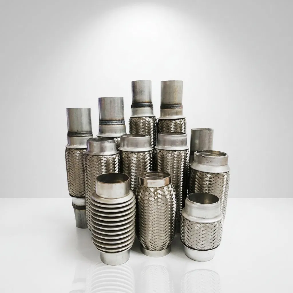 51X100mm Stainless Steel 201 304 Auto Parts Exhaust Flexible Soft Connection Pipe