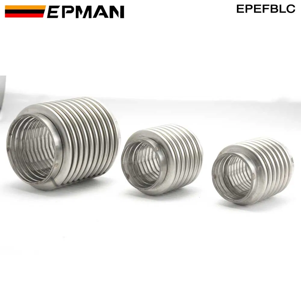 Epman Exhaust Pipe SS304 Exhaust Flexible Pipes for Exhaust System Downpipe, Muffler, Tips, etc