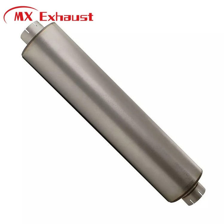 Customized 3'' 4'' 5'' Diesel/Truck Exhaust Muffler Straight Through Stainless Steel Muffler Silencer