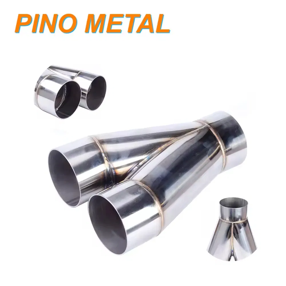 Stainless Steel Exhaust Y Pipe 4 Inch Pinometal Mandrel Bent