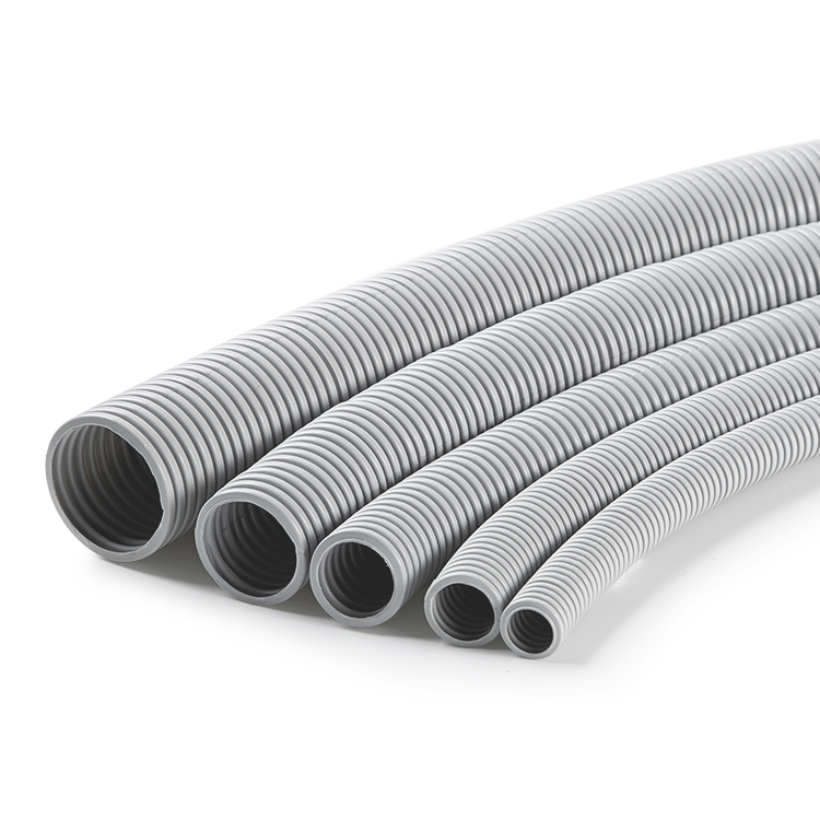 Wholesale Price Medium Duty Corrugated Flexible PVC Conduit Pipes