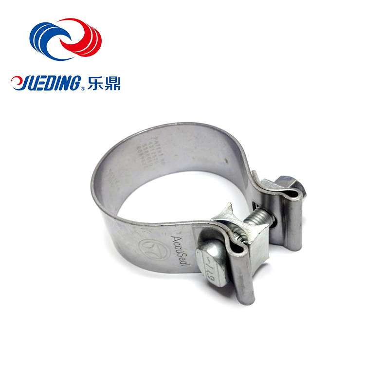 Universal Turbo Exhaust Down Pipe Stainless Steel O Type Clamp