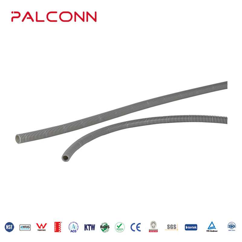 White or Black Color 16mm PVC Flexible Corrugated Conduit Pipe