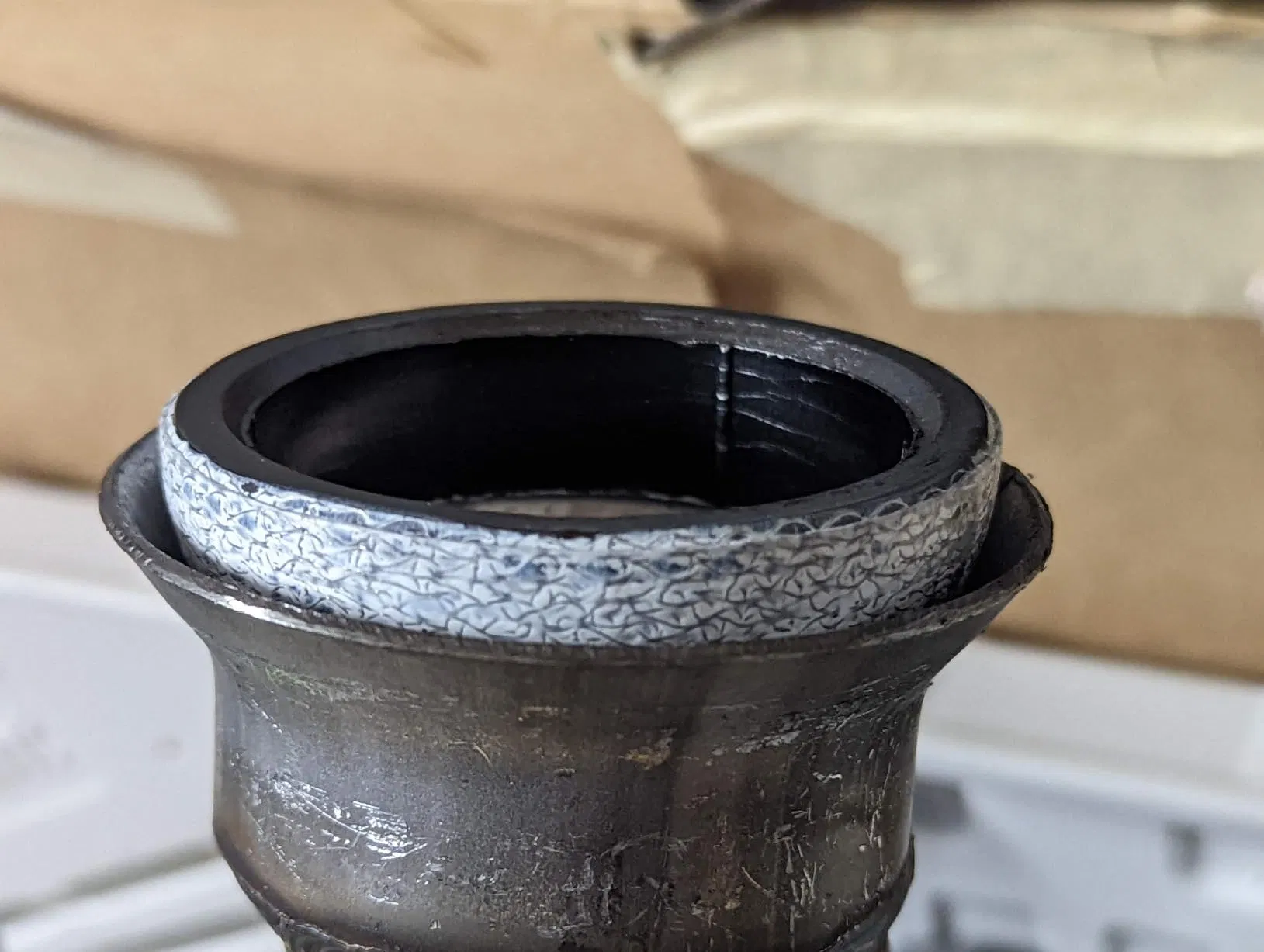 2.56 Inch 65mm Exhaust Pipe Manifold Gasket Muffler Gasket for RV SUV Truck