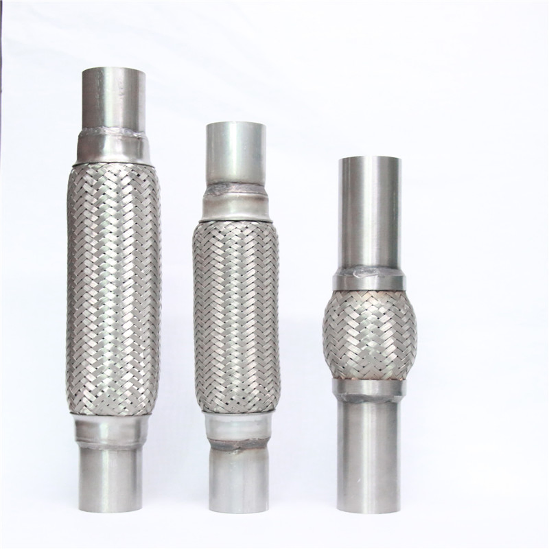 Exhaust Pipe Connectors Cheap Flexible for Car Stainless Steel Mesh Braided Exhaust Flex Tube