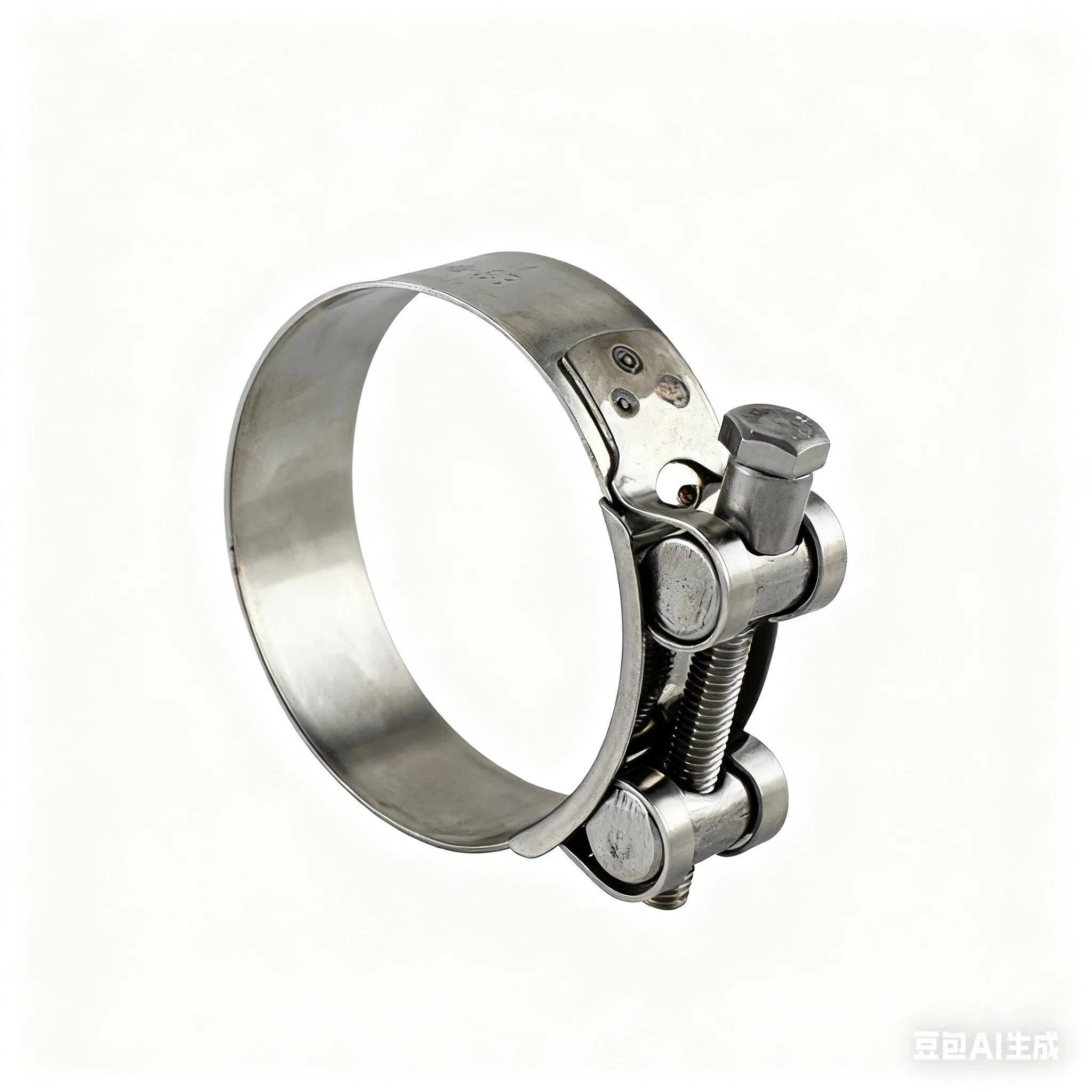 Hardware Standard for Automotive Exhaust System12.7mm European Style Hose Clamp for Automotive Exhaust System