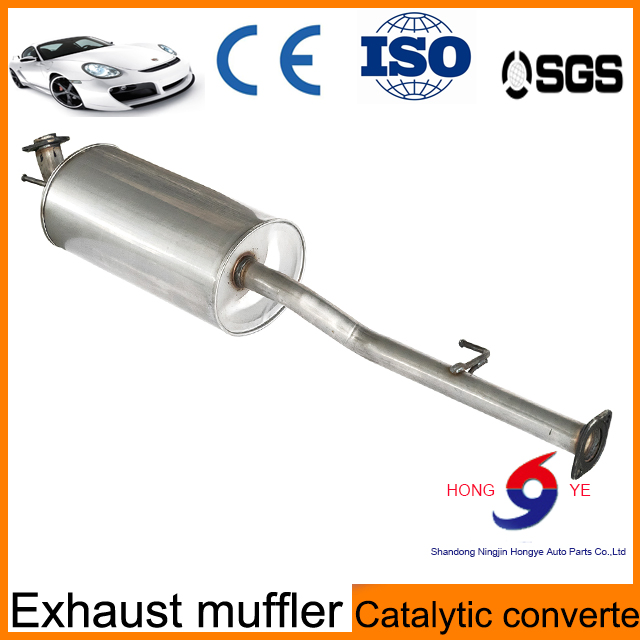 409/304 Stainless Steel Exhaust Muffler for Automotive Component Exhaust Systems