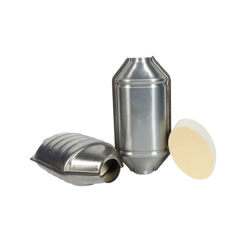 High Flow Race Ceramics Honeycomb OBD Catalytic Converter Sport Ceramic Catalyst