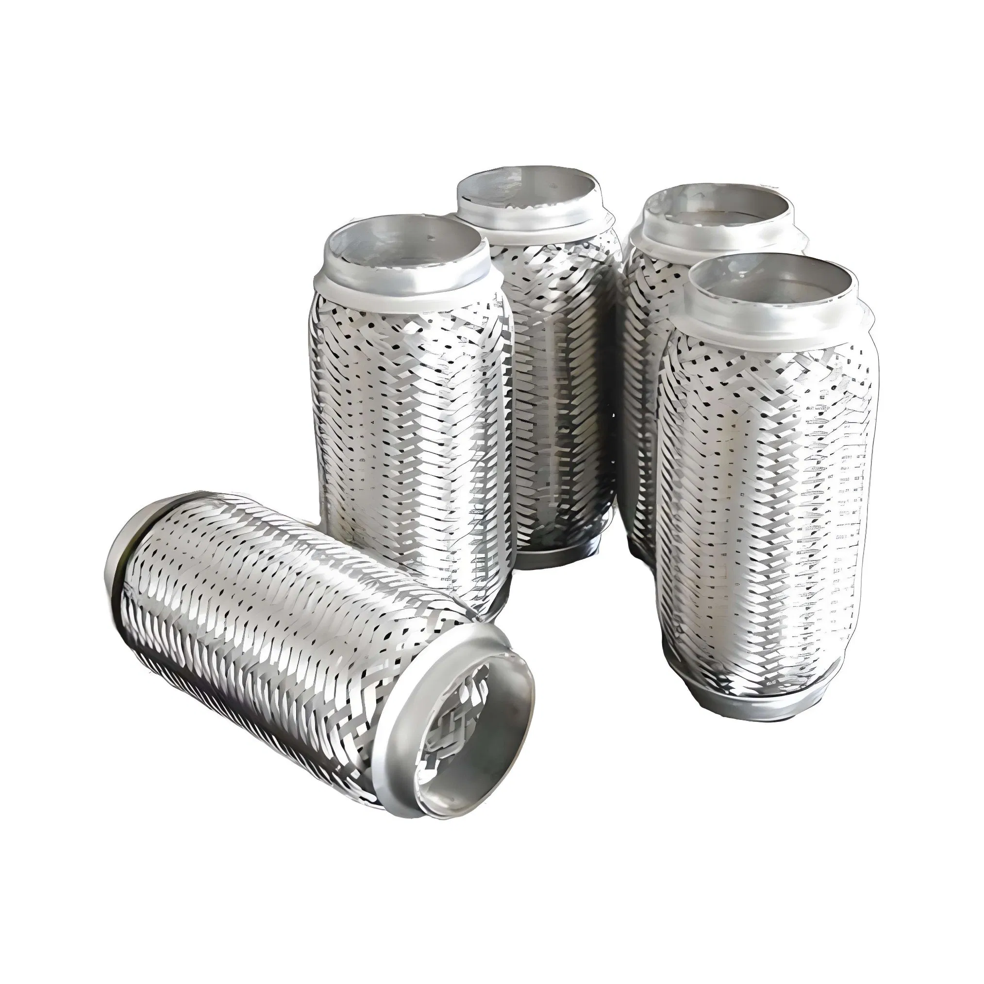 Corrugated Stainless Steel Exhaust Auto Car Stainless Steel Exhaust Flexible Pipe Connections for Muffler