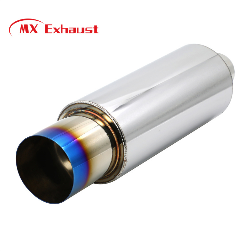 3 Inch High Performance Stainless Steel Exhaust Pipe Muffler with dB Killer