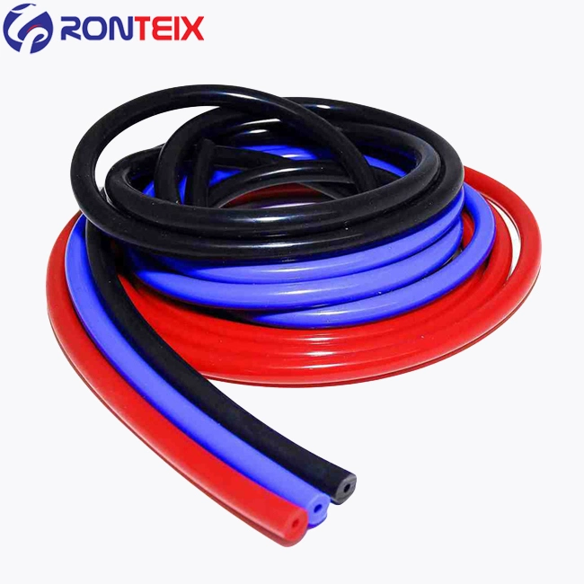 High Pressure Blue / Black ID 3mm 4mm 5mm Flexible Silicone Vacuum Tubing