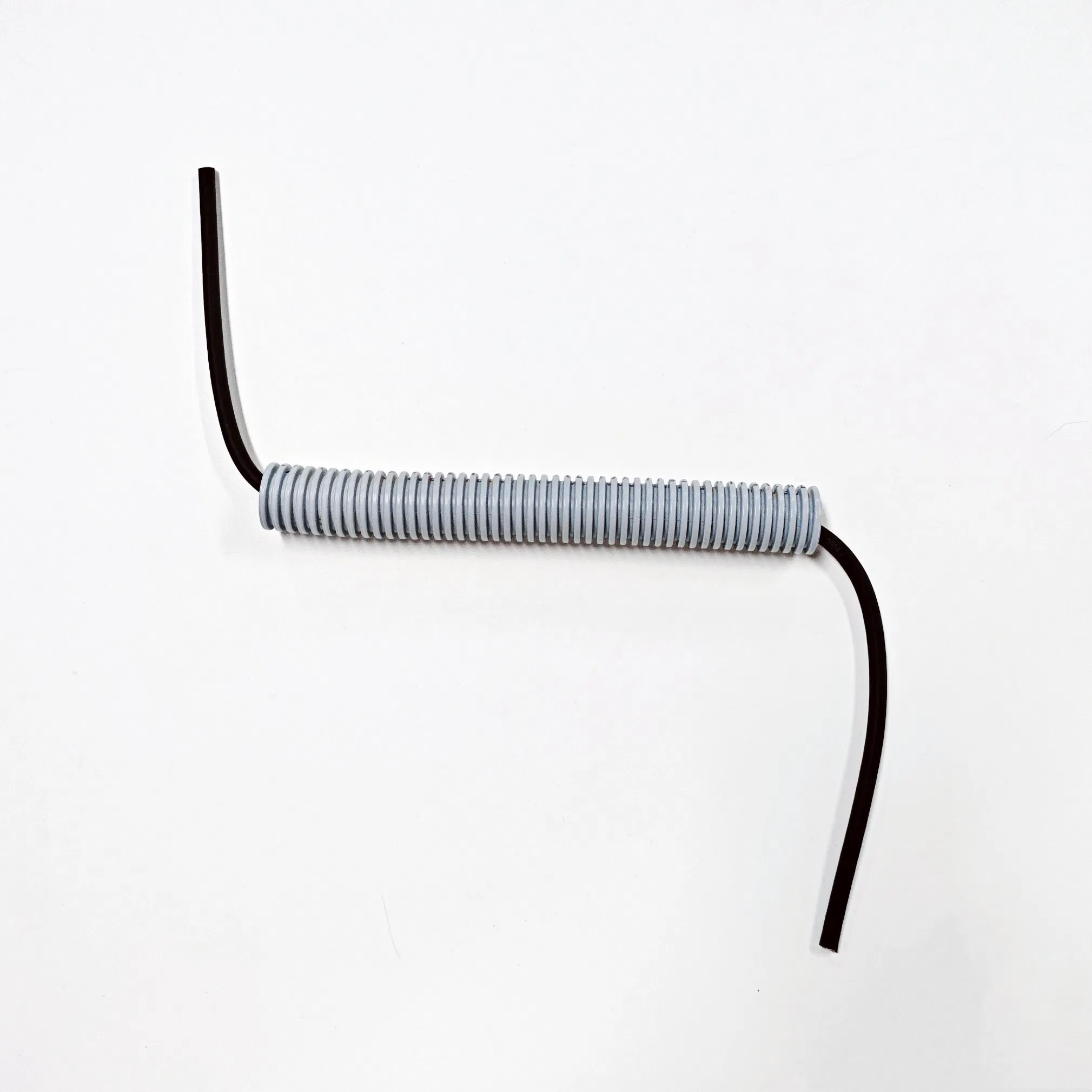 1/2" - 3/4" UL PVC Corrugated Conduit Pipe Electrical Flexible PVC Pipes Fireproof UV Resistant Grey Plastic Electric Tube Pipe