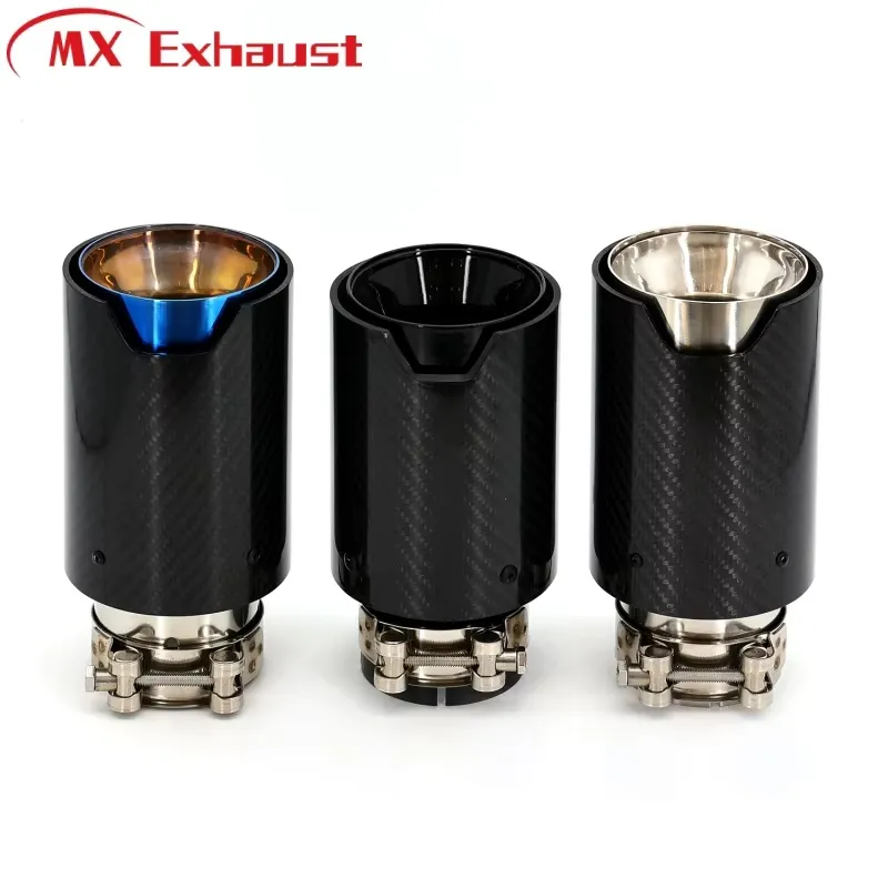 Carbon Fiber Exhaust Muffler Pipe Tip 1