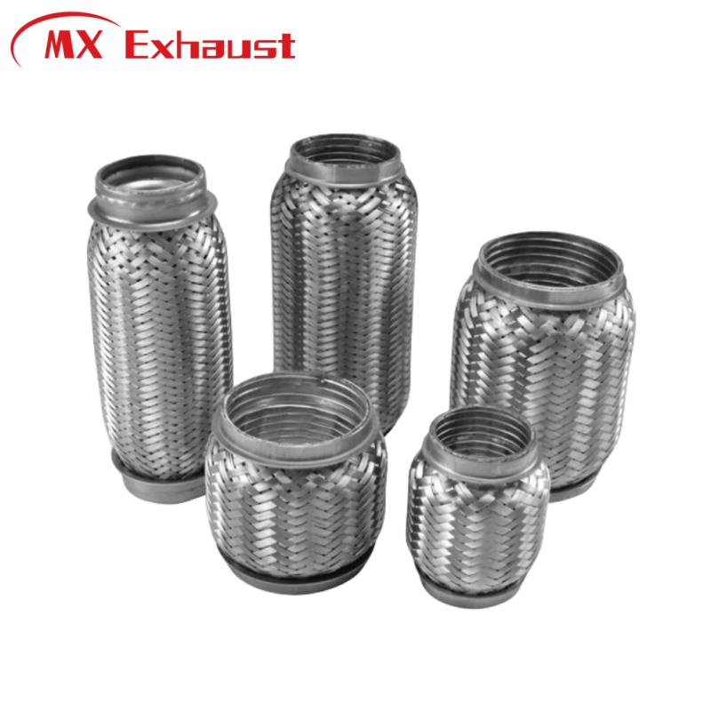 High Quality Auto Parts Stainless Steel Car Exhaust Flexible Corrugated Pipe for Exhaust System