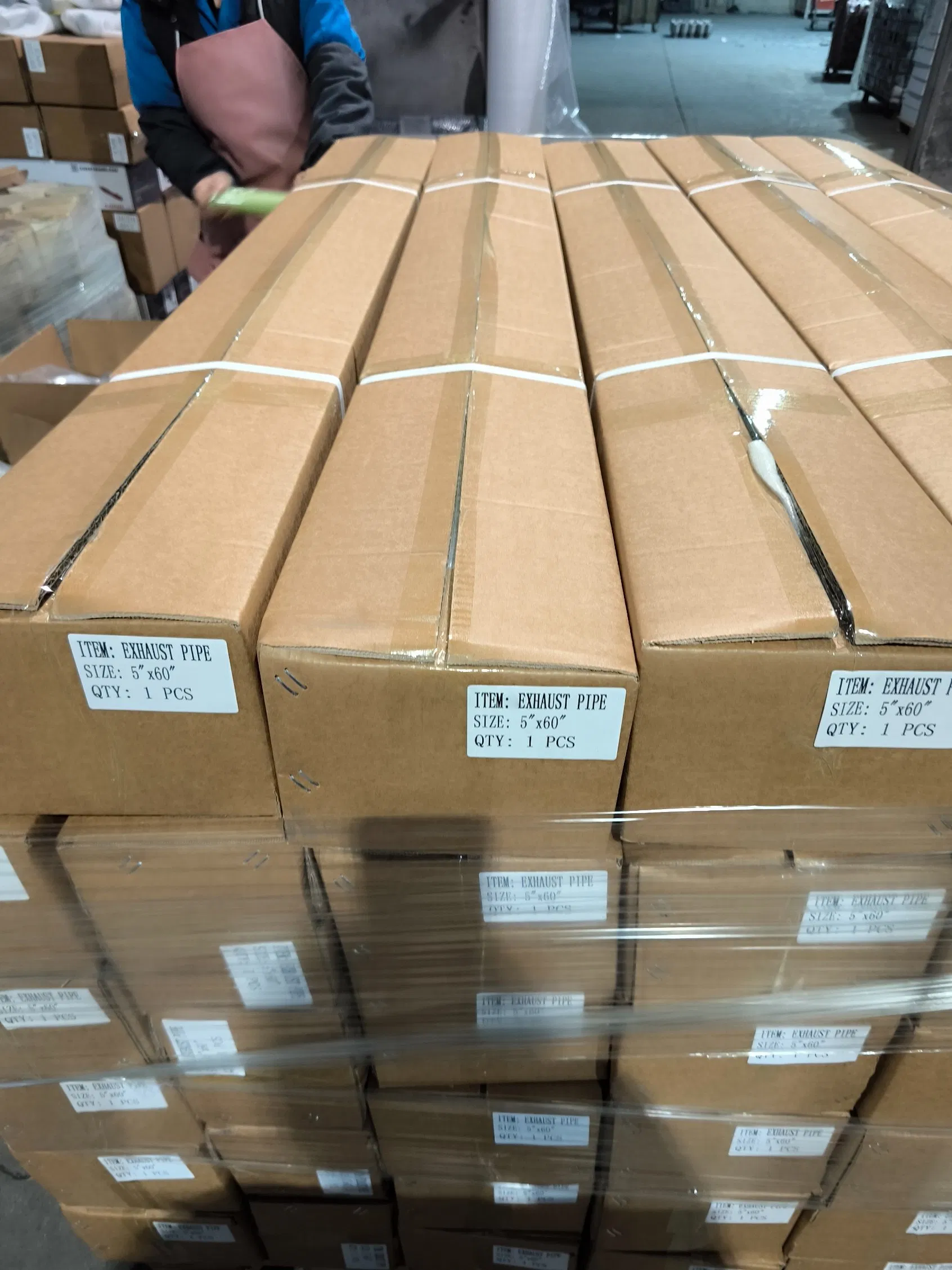 Mx Exhaust Aftermarket Custom Size High Performance Exhaust Muffler for Diesel Truck