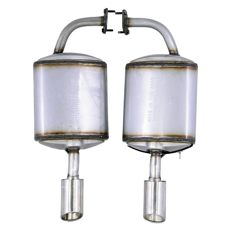 Automotive Exhaust Pipe Direct Fir Exhaust Muffler for Nissan Teana 2.5 Rear