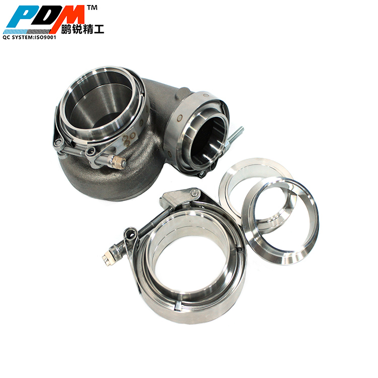 Auto Exhuast Pipe V Band Clamp Stainless Steel Quick Release V Band Clamps Exhaust Pipe Clamps Automotive Exhaust System Clamps V-Band Clamp &amp; Flanges Fits