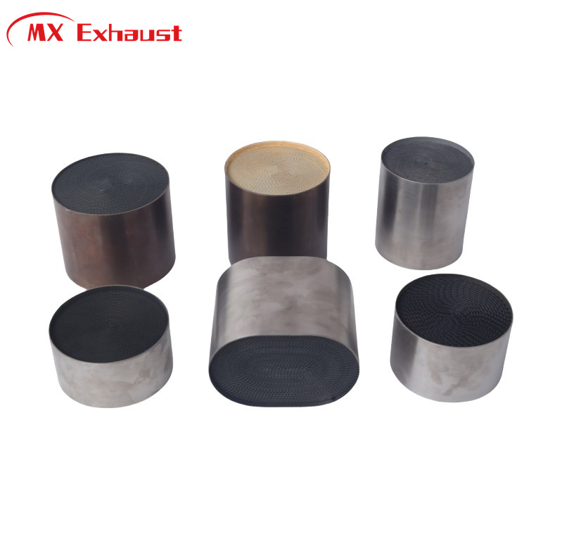 a Variety of Shapes Catalyts Mx Exhaust Euro0, Euro5, Euro4, Metallic and Ceramic Catalytic Converter, Ss441 with 1, 2, 3 Cores