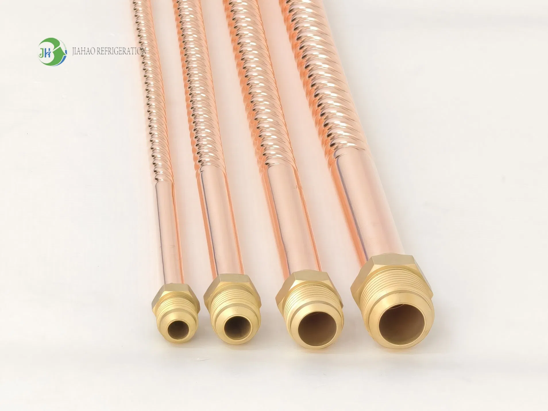Flexible Copper Pipe HVAC Corrugated Connector 15m Length Fast Heating