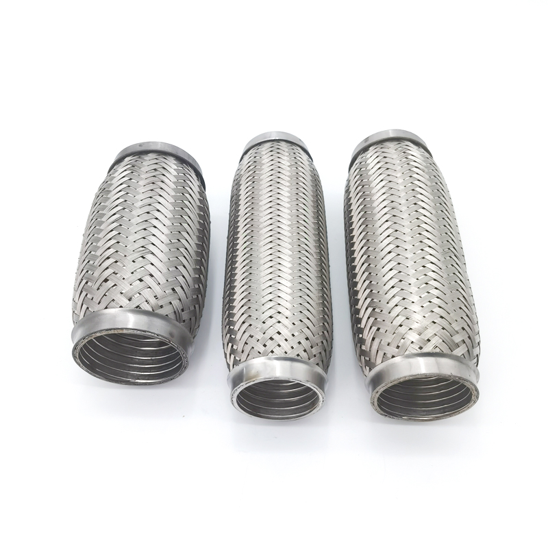 Stainless Steel Exhaust Flexible Connector Auto Corrugated Flexible Pipes
