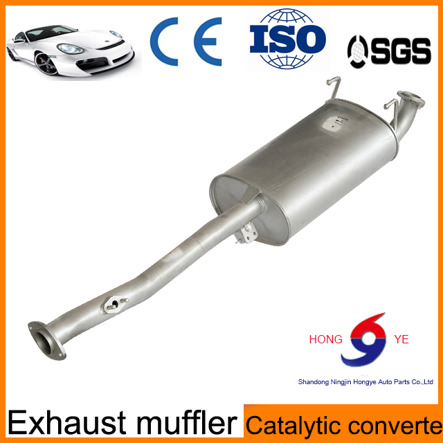409/304 Stainless Steel Exhaust Muffler for Automotive Component Exhaust Systems