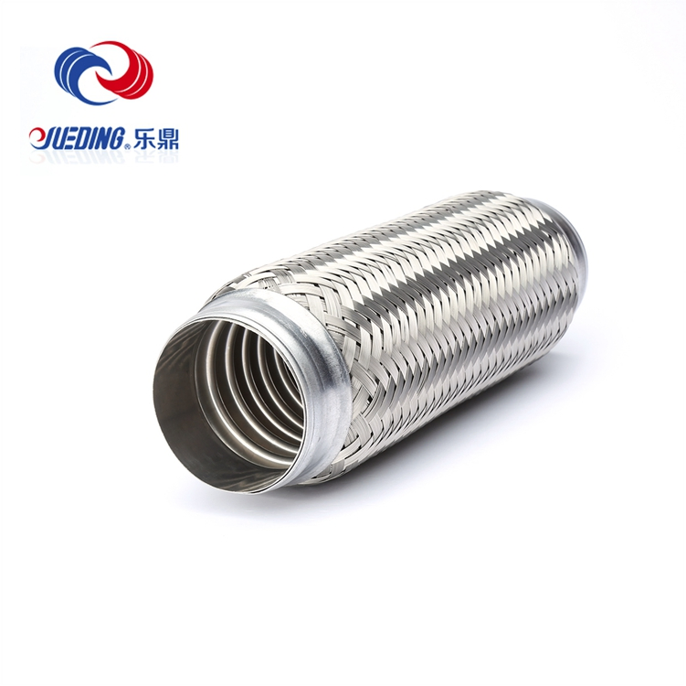 Auto Exhaust System Flexible Exhaust Pipe Braided Stainless Steel Pipe