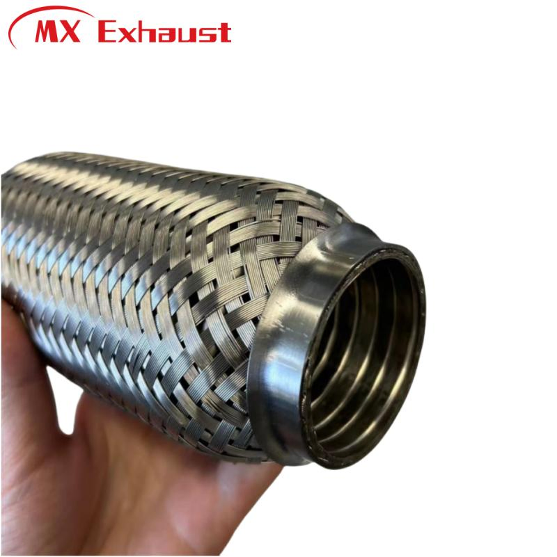 High Quality Auto Parts Stainless Steel Car Exhaust Flexible Corrugated Pipe for Exhaust System