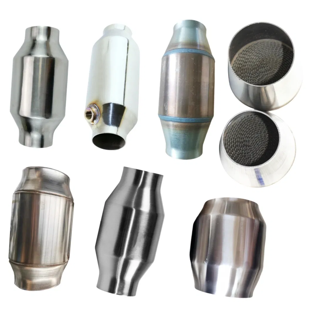 Euro 2/3/4/5/6 Car Exhaust System Catalytic Converter Ceramic Honeycomb Direct Fit Universal Catalyst EPA Catalytic Converter