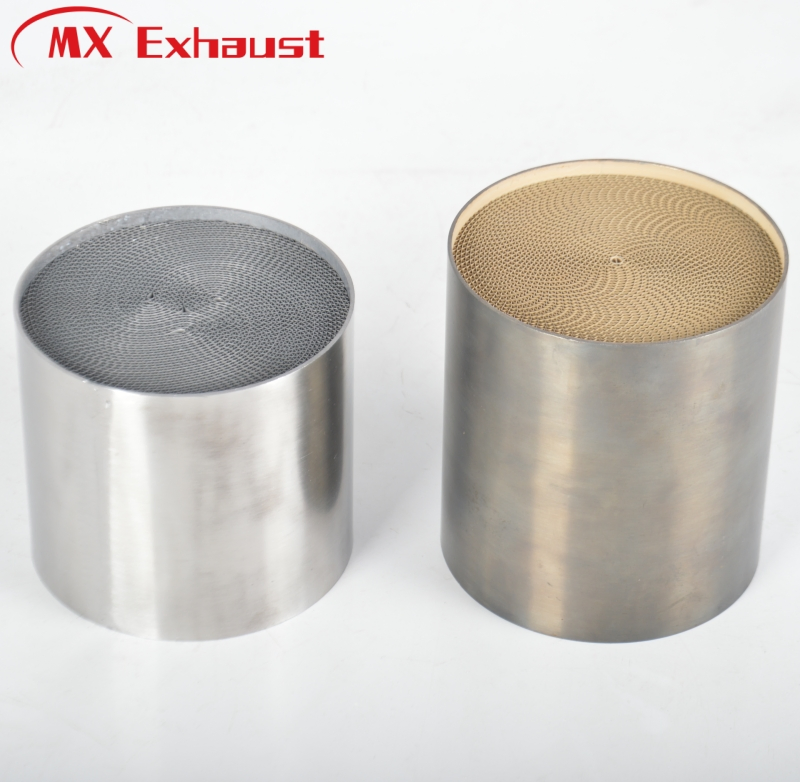 Catalyts Euro0, Euro5, Euro4, Metallic/Ceramic Honeycomb Catalytic Converter, Ss441 Universal with 1, 2, 3 Cores