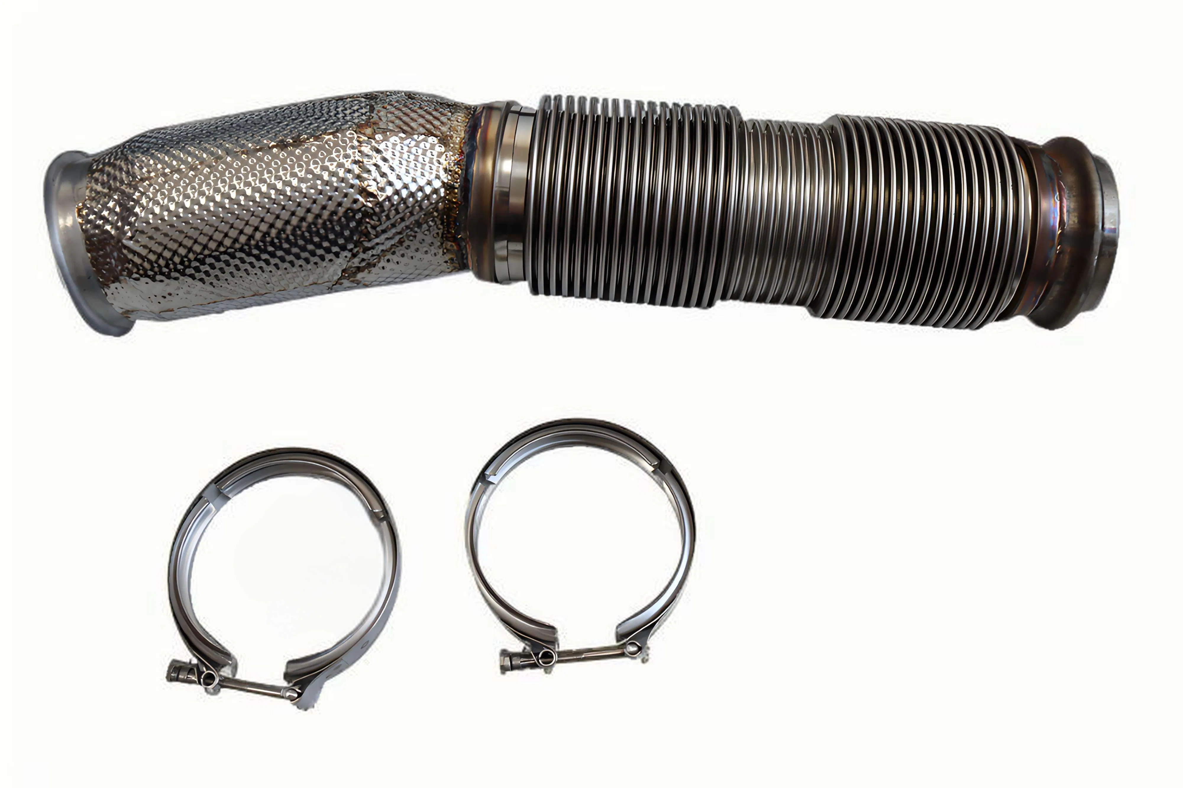 Universal Double Layer Auto Parts Stainless Steel Bellow Hose Car Exhaust Flexible Pipe Flex Pipe