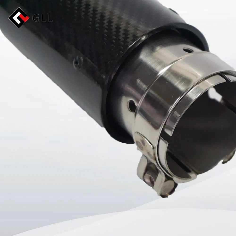 High Quality Stainless Steel Auto Parts Car Single Exhaust Muffler Tip