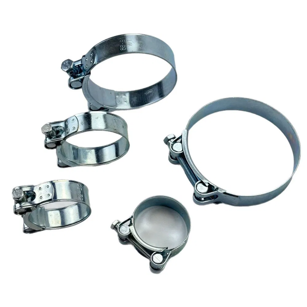 Heavy Duty Single Bolt Exhaust Pipe Clamp for Water Supply and Drainage Engineering
