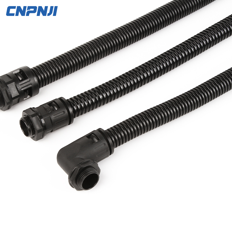OEM Waterproof Plastic PA PE PP Electrical Flexible Non Metallic Conduit Pipe Conduit Corrugated Plastic Pipe
