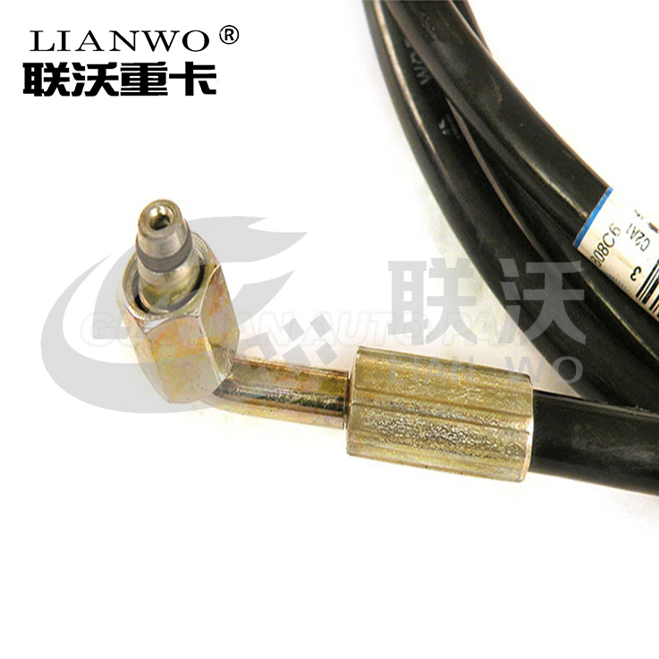 Sinotruk Engine Parts High Pressure Hose Wg9719820007 HOWO Truck Pressure Tubing