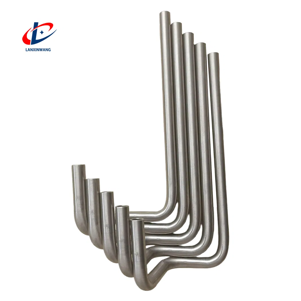 Custom Bend Pipes Tube Bending L-Shaped Elbow Pipe Aluminum Alloy Mandrel Bends