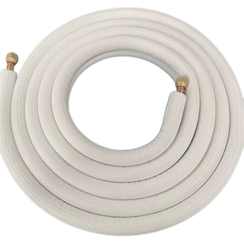 Competitive Price Insulated Spiral Flexible Copper Pipe Corrugated Tube for Air Conditioning