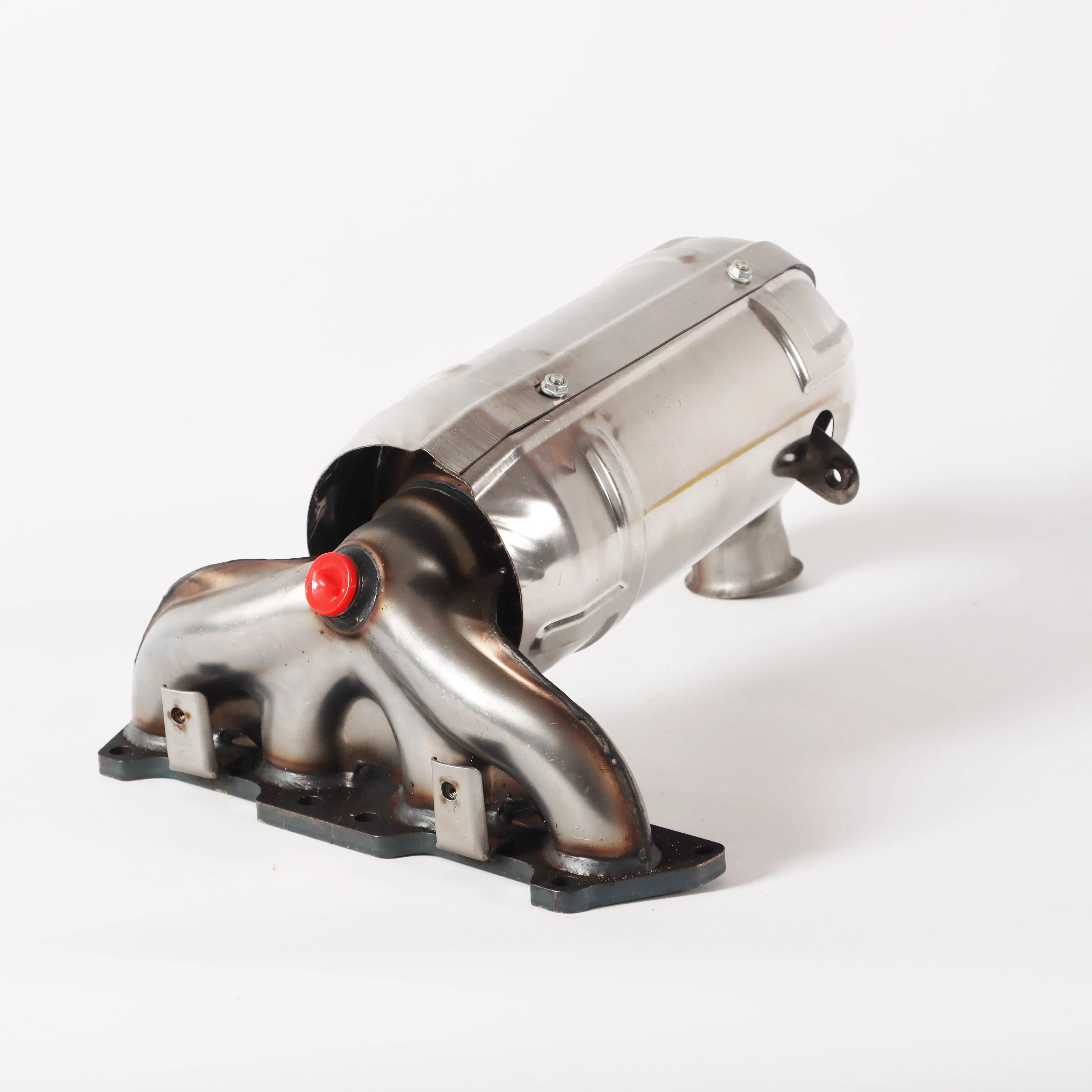 Yfcat Euro Lll Eurolv Euro V Stainless Steel Automotive Ceramic Core Catalytic Converter Suitable for Oriental Citroen C4