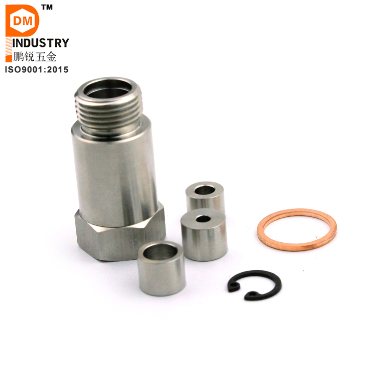 Universal Cel Fix Check Engine Light Eliminator O2 Oxygen Sensor Adapter Mini Extender Spacer Bung Catalytic Converter M18X1.5