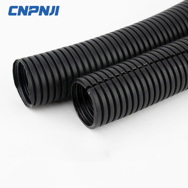 OEM Waterproof Plastic PA PE PP Electrical Flexible Non Metallic Conduit Pipe Conduit Corrugated Plastic Pipe