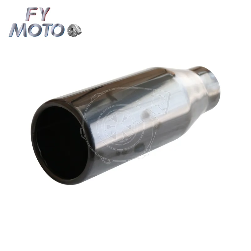 Universal Chrome Color Tail Throat Exhaust Pipe