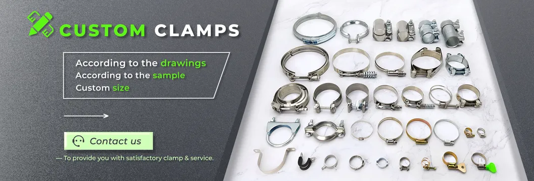 Stainless Steel Flex-Seal Exhaust Flat Band Seal Clamp