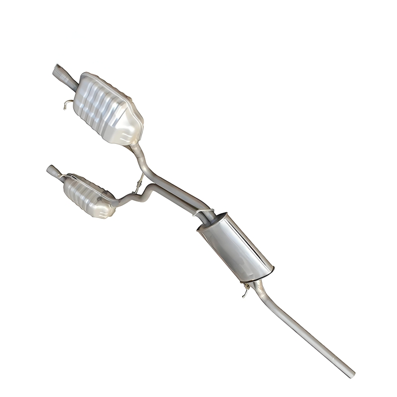 Factory Chrome Plated Exhaust Muffle Stainless Steel Car System Exhaust Pipe