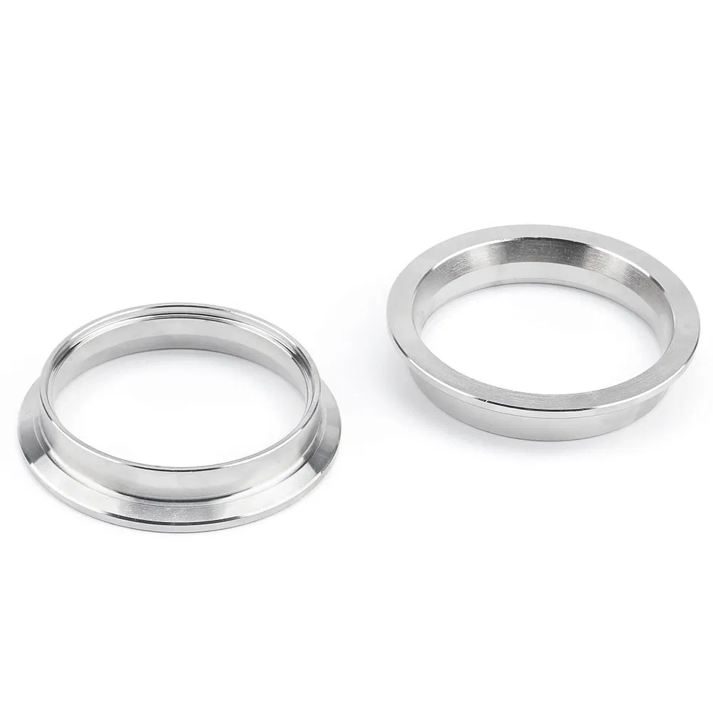 New Tech V Band Turbo Exhaust Downpipe Clamp with Mild Steel Flange