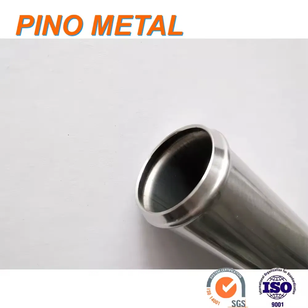 Universal Ningbo Pino Stainless Steel OEM Car Exhaust Pipe Low Price Mandrel Bent Exhaust Tubing