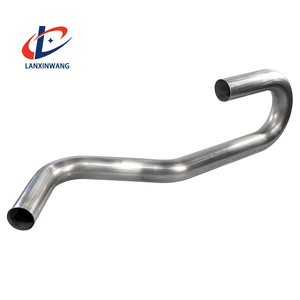 Custom Hydraulic Tube Bending Laser Cutting Metal Exhaust Pipe