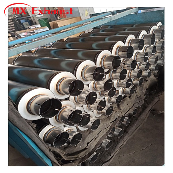 Aftermarket High Performance Excellent Quality Aluminized Material Exhaust Muffler for Diesel Truck Exhaust System