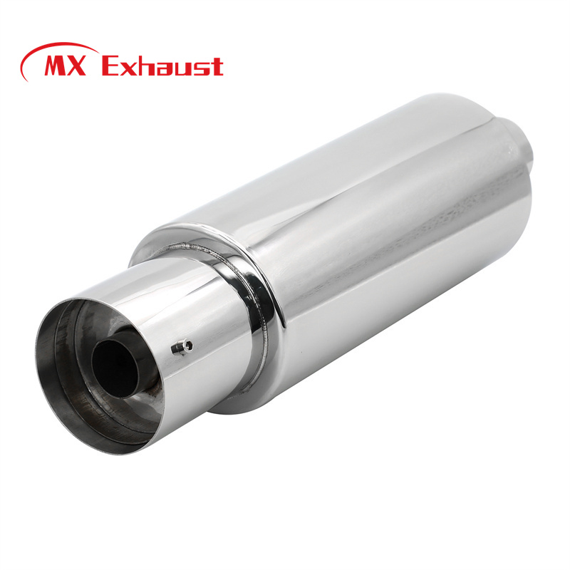 3 Inch High Performance Stainless Steel Exhaust Pipe Muffler with dB Killer