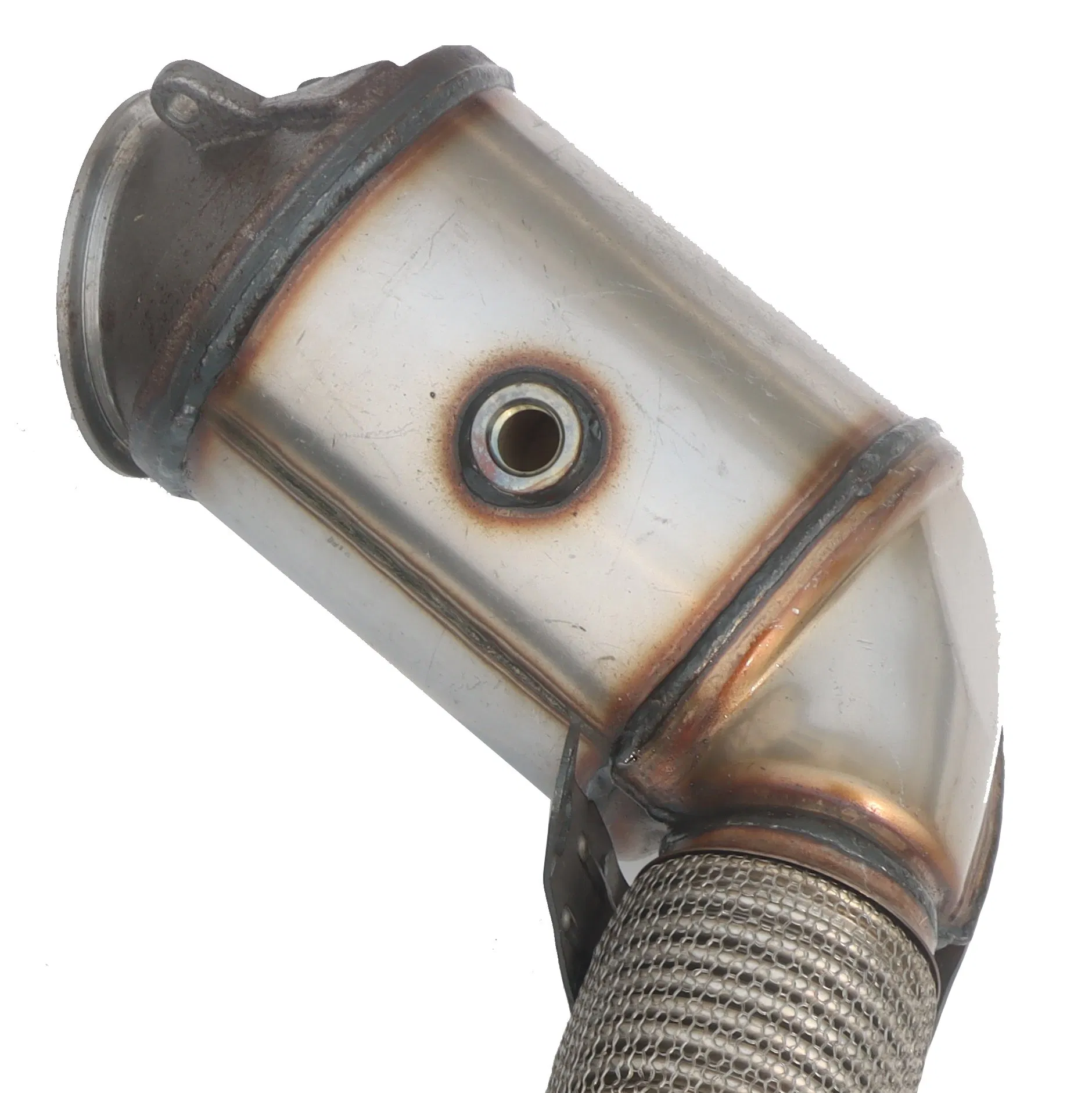 Auto Exhaust System Three-Way Exhaust Manifold Direct Fit Catalytic Converter for BMW 750 F02 X5 X6 E70 E71 E72 F10 N63